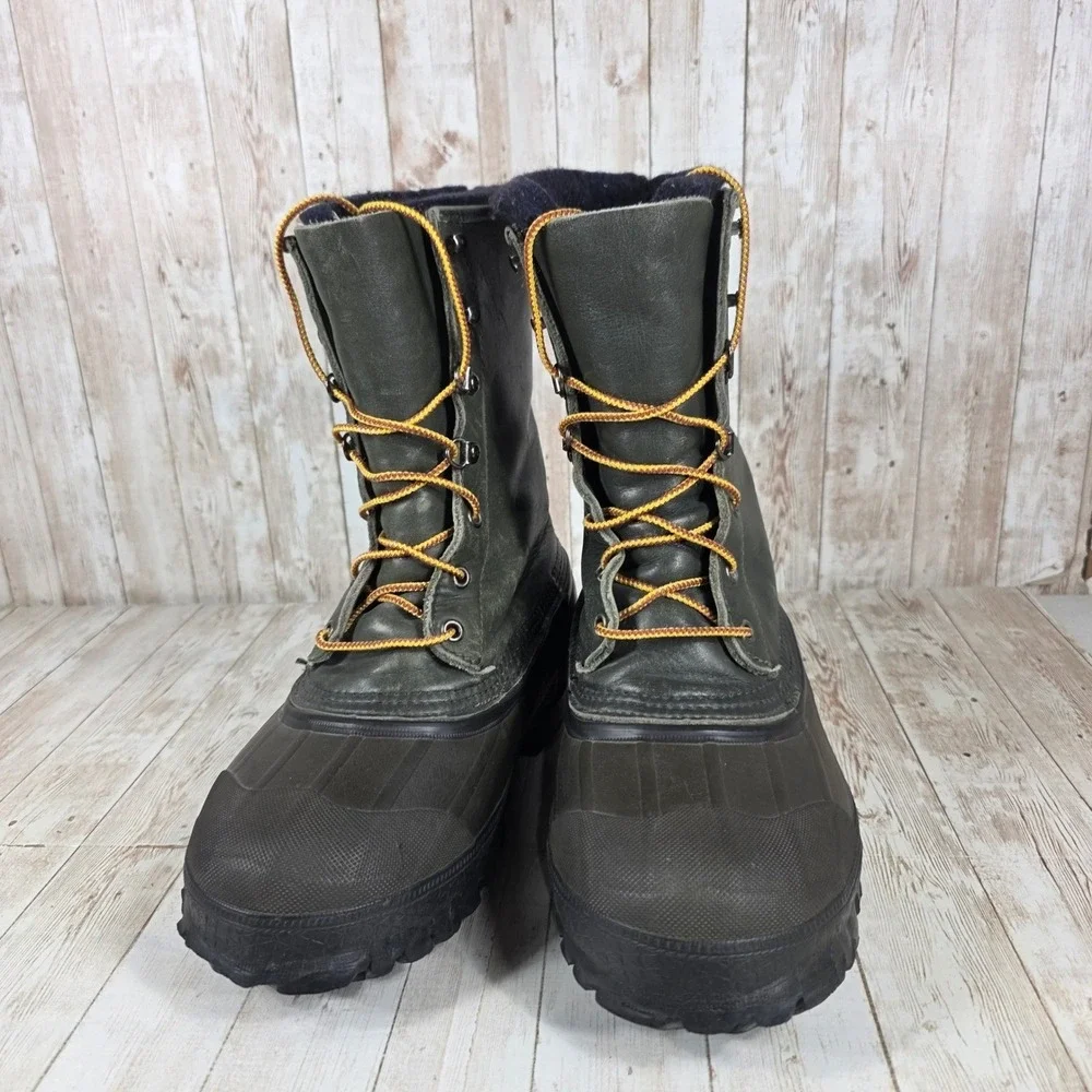 La Crosse Outdoorsman Mens Insulated Winter Hunting Boots Size 6 Steel Shank‎